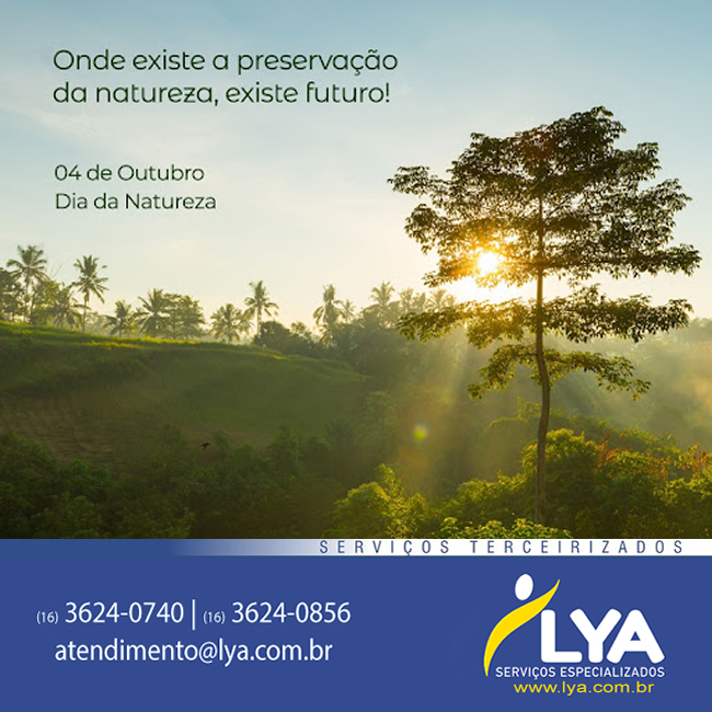 DIA DA NATUREZA E DOS ANIMAIS