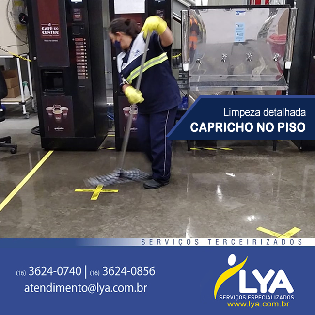 LIMPEZA DETALHADA – CAPRICHO NO PISO