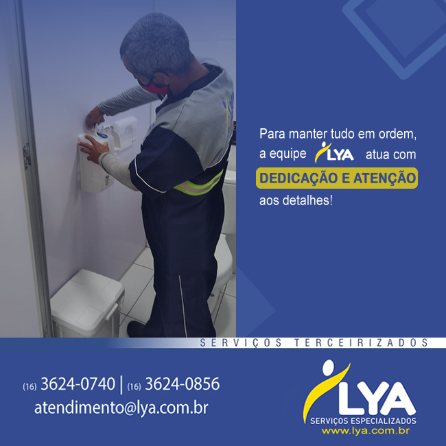 LIMPEZA COM DEDICAÇÃO E ATENÇÃO AOS DETALHES