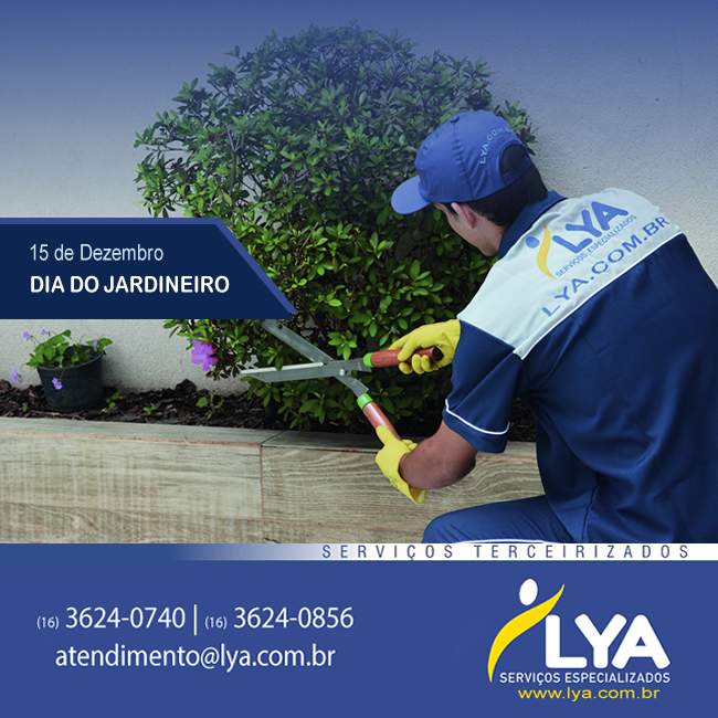 👨🏻‍🌾 15 de dezembro – Dia do Jardineiro 🌳