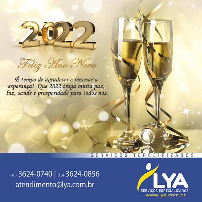 Feliz ano de 2022