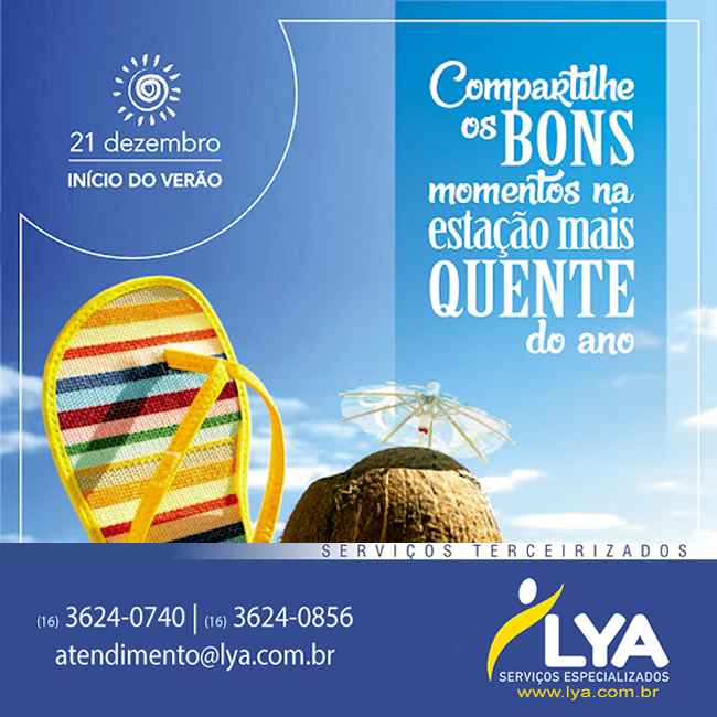 21 de Dezembro, início do verão!