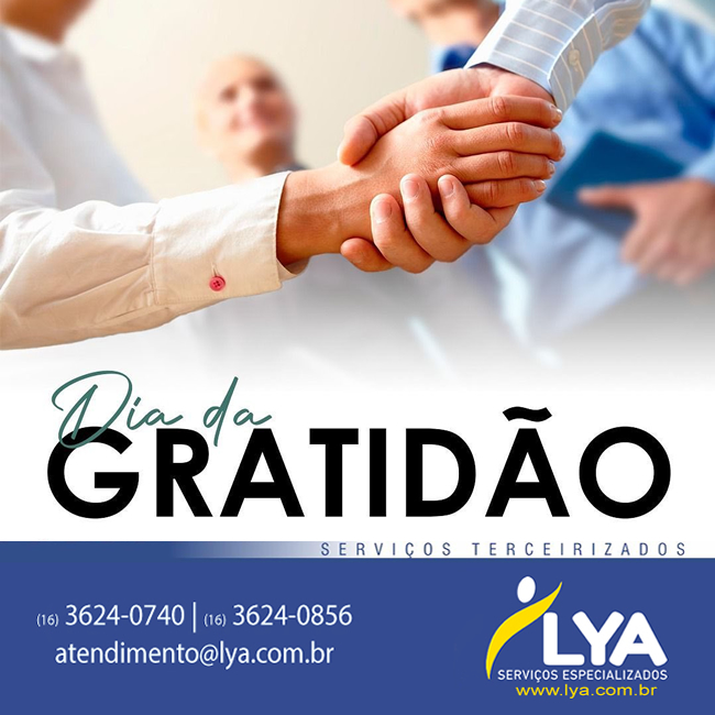 06 de Janeiro | Dia da Gratidão