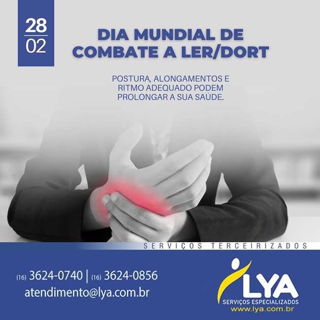 DIA MUNDIAL DE COMBATE À LER/DORT