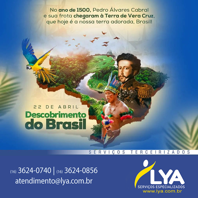 22 de Abril | Dia do Descobrimento do Brasil 🇧🇷