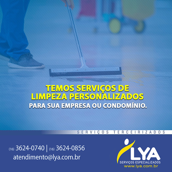 TEMOS SERVIÇOS DE LIMPEZA PERSONALIZADOS