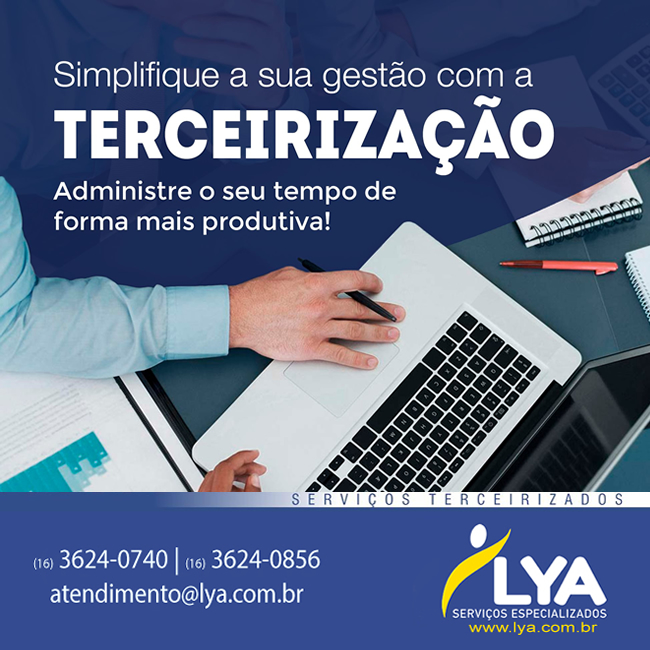 SIMPLIFIQUE A SUA GESTÃO COM A TERCEIRIZAÇÃO
