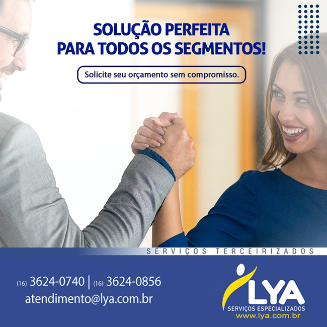 SOLUÇÃO PERFEITA PARA TODOS OS SEGMENTOS!