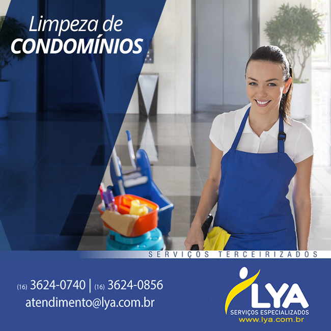 LIMPEZA DE CONDOMÍNIOS