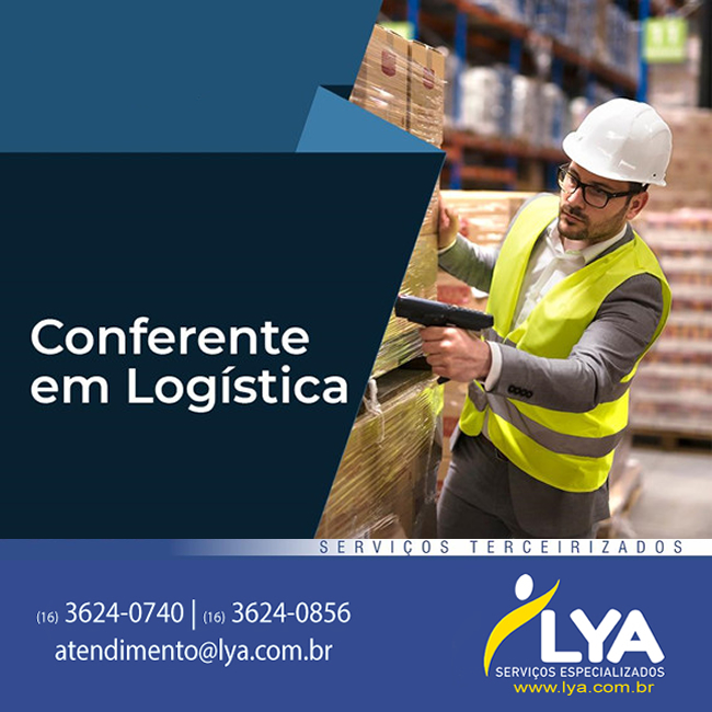 CONFERENTE EM LOGÍSTICA