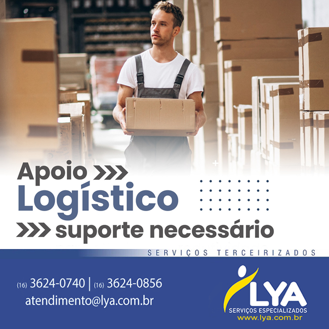 APOIO LOGÍSTICO SUPORTE NECESSÁRIO