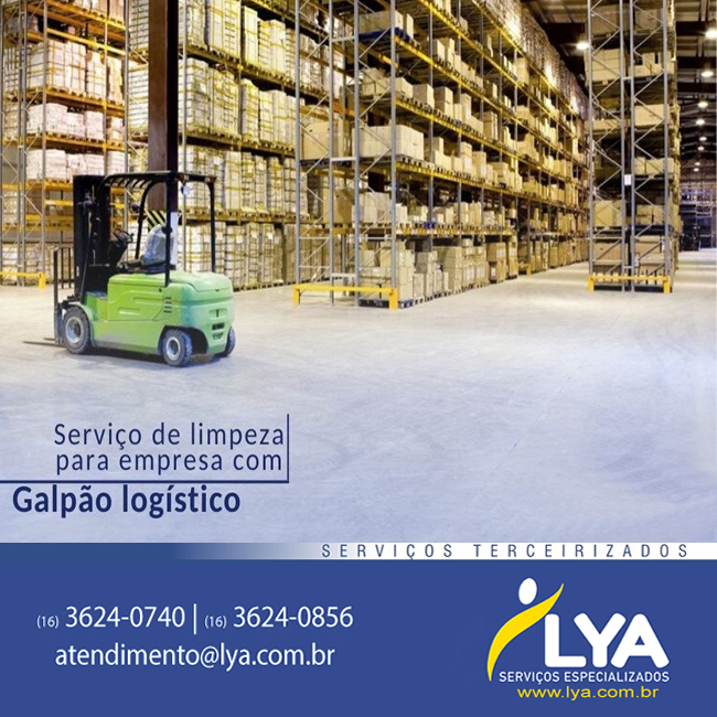 SERVIÇO DE LIMPEZA PARA EMPRESA COM GALPÃO LOGÍSTICO