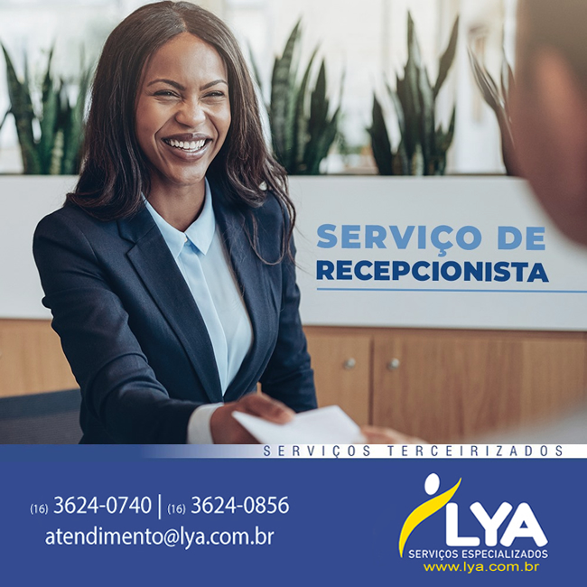 SERVIÇO DE RECEPCIONISTA
