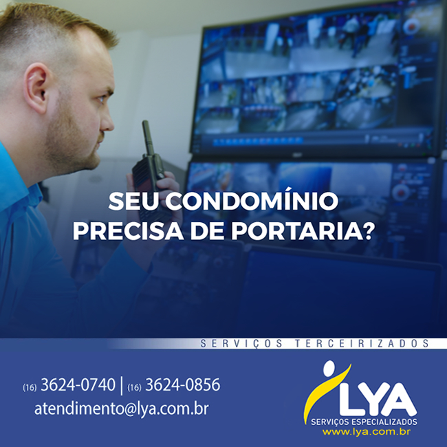 SEU CONDOMÍNIO PRECISA DE PORTARIA?