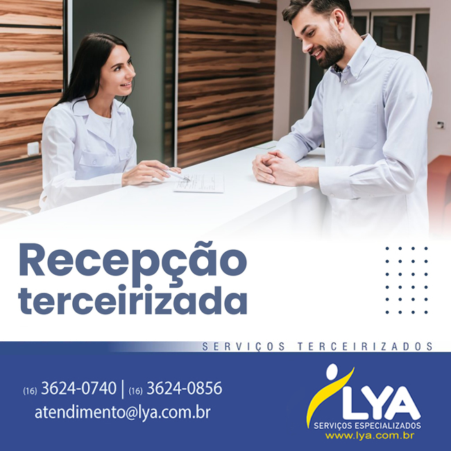 RECEPÇÃO TERCEIRIZADA