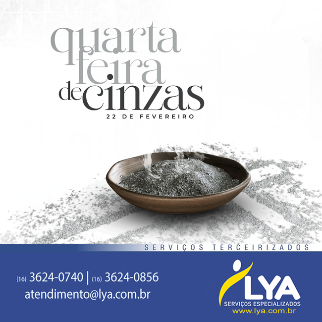 QUARTA FEIRA DE CINZAS