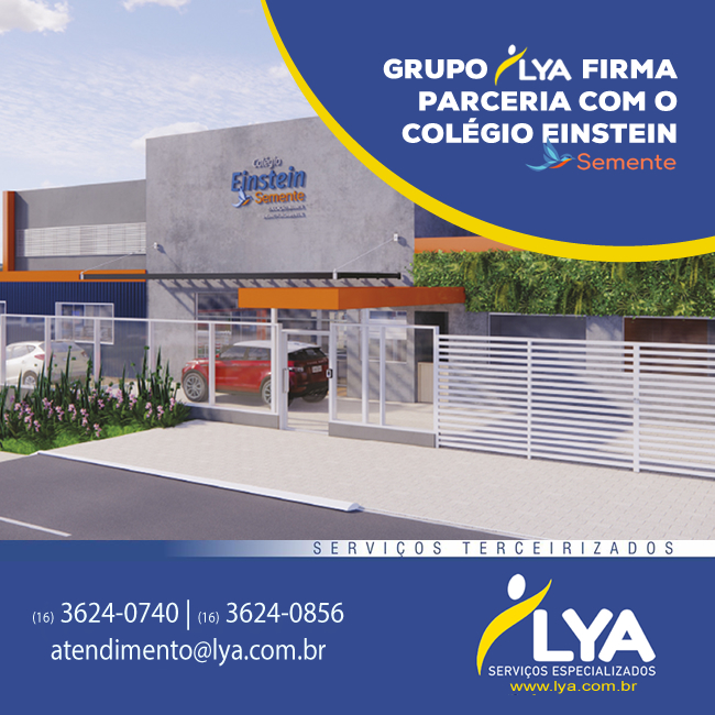 GRUPO LYA FIRMA PARCERIA COM O COLÉGIO EINSTEIN SEMENTE