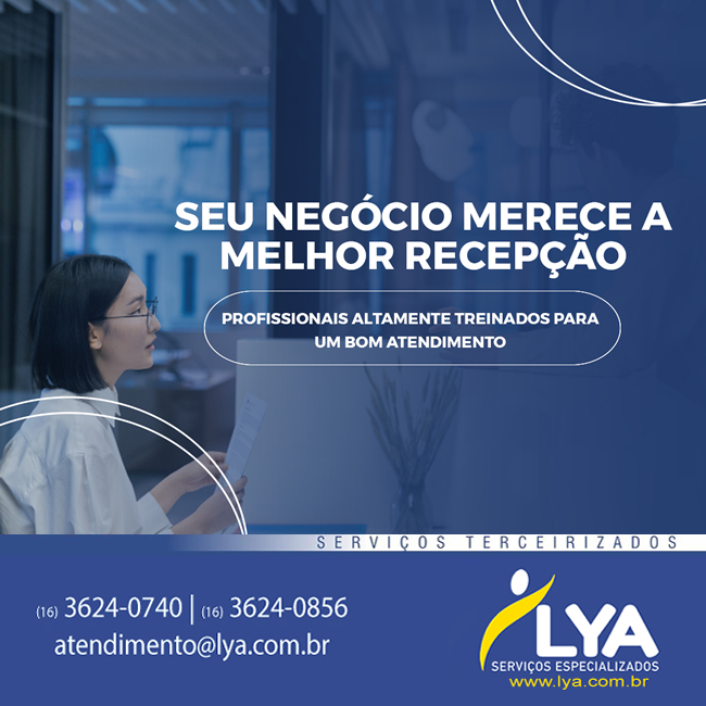 SEU NEGÓCIO MERECE A MELHOR RECEPÇÃO