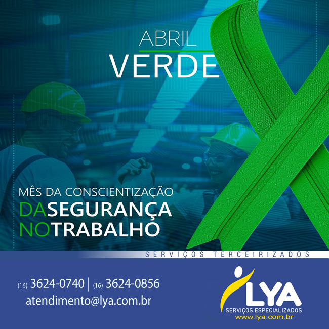 MÊS DE PREVENÇÃO AO ACIDENTE DE TRABALHO👷