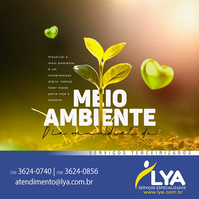 DIA MUNDIAL DO MEIO AMBIENTE