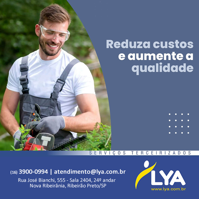 REDUZA CUSTOS E AUMENTE A QUALIDADE