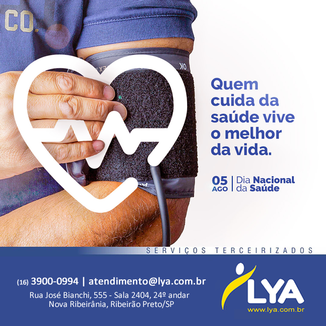05 DE AGOSTO | DIA NACIONAL DA SAÚDE