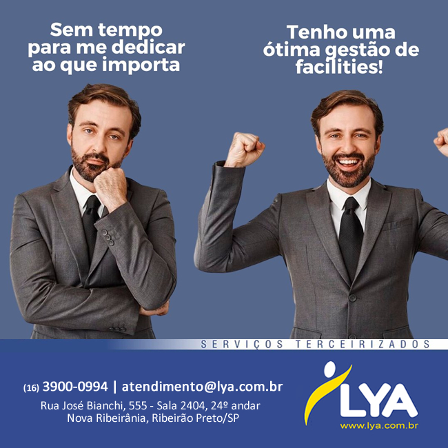 TENHO UMA ÓTIMA GESTÃO DE FACILITIES