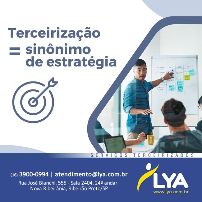 TERCEIRIZAÇÃO = SINÔNIMO DE ESTRATÉGIA