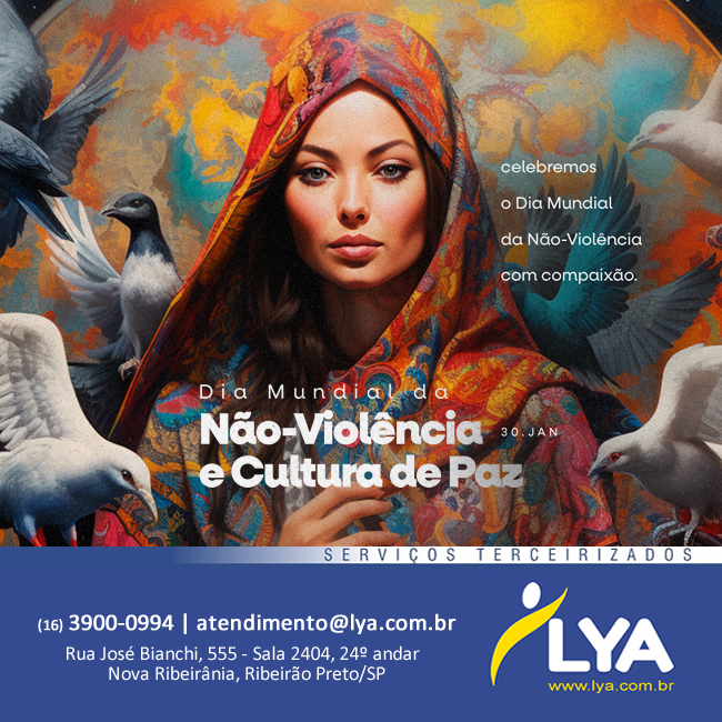 DIA MUNDIAL DA NÃO-VIOLÊNCIA E CULTURA DE PAZ