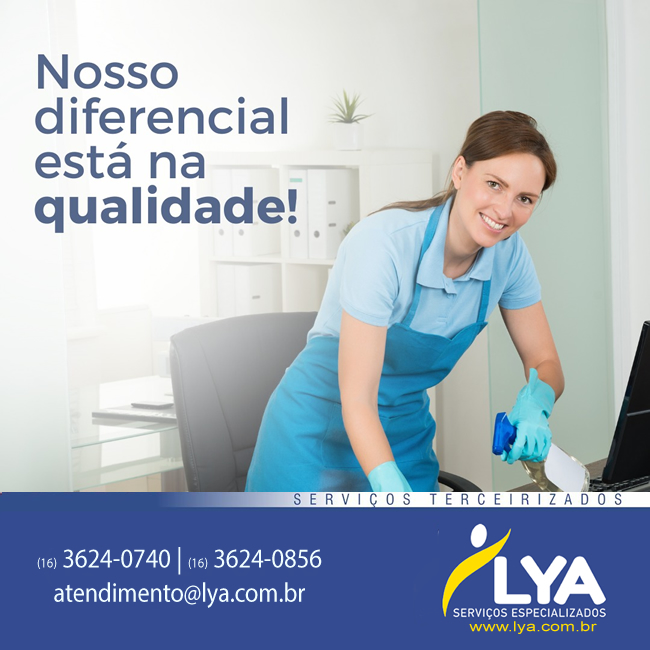 NOSSO DIFERENCIAL ESTÁ NA QUALIDADE!