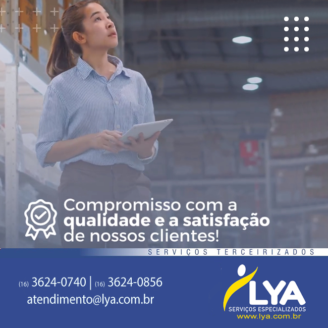 COMPROMISSO COM A QUALIDADE E A SATISFAÇÃO DE NOSSOS CLIENTES