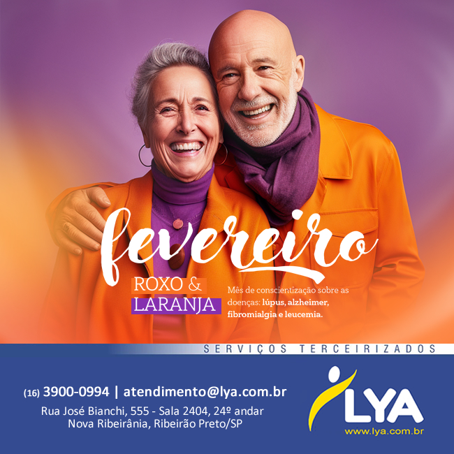 FEVEREIRO ROXO & LARANJA