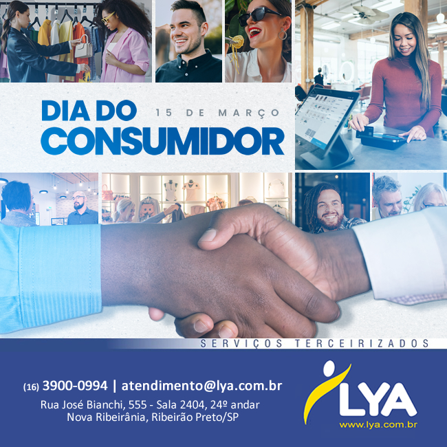 FELIZ DIA DO CONSUMIDOR