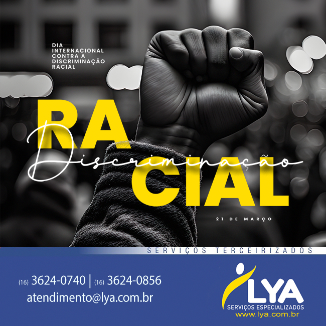 DIA INTERNACIONAL CONTRA A DISCRIMINAÇÃO RACIAL
