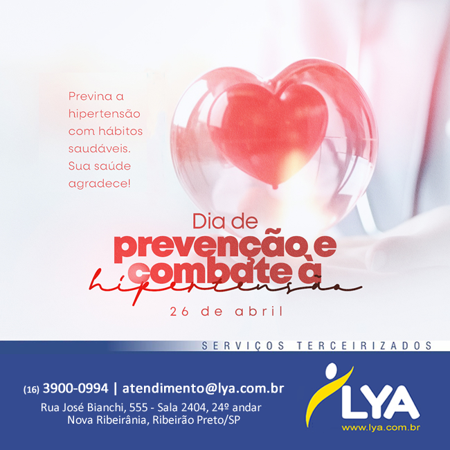 DIA DE PREVENÇÃO E COMBATE À HIPERTENSÃO