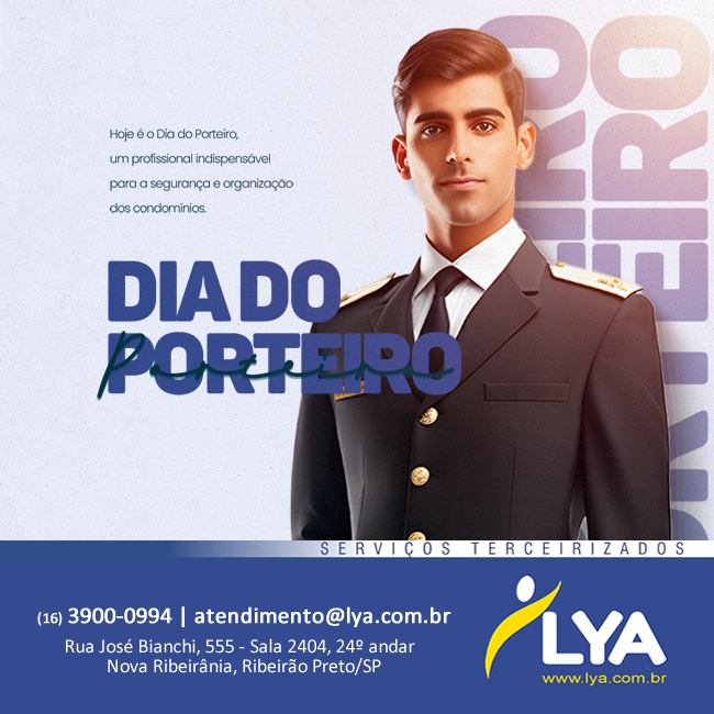 FELIZ DIA DO PORTEIRO