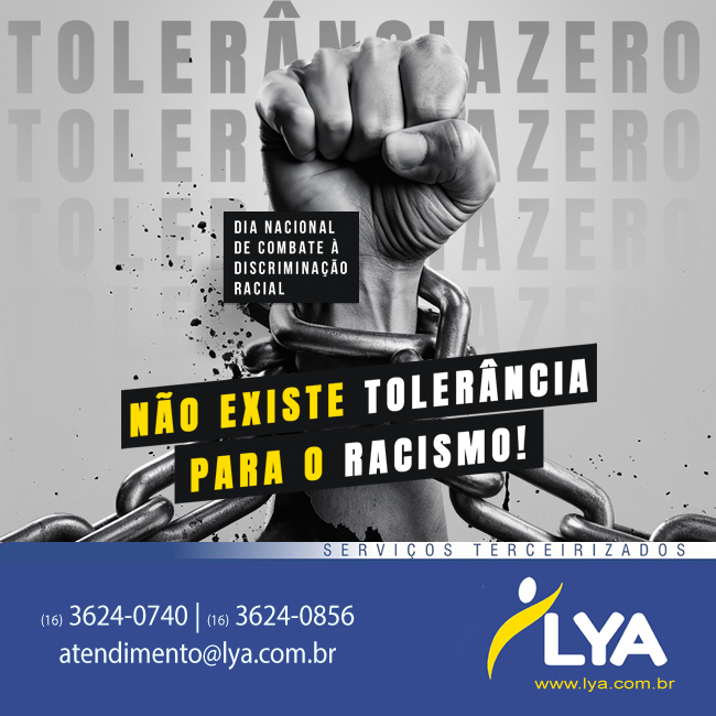 DIA NACIONAL DE COMBATE À DISCRIMINAÇÃO RACIAL