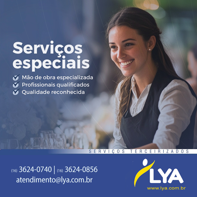 SERVIÇOS ESPECIAIS – CONCENTRE-SE EM SUA ATIVIDADE PRINCIPAL!