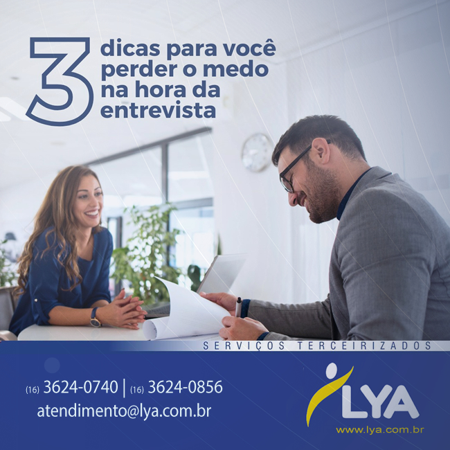 3 DICAS PARA VOCÊ PERDER O MEDO NA HORA DA ENTREVISTA