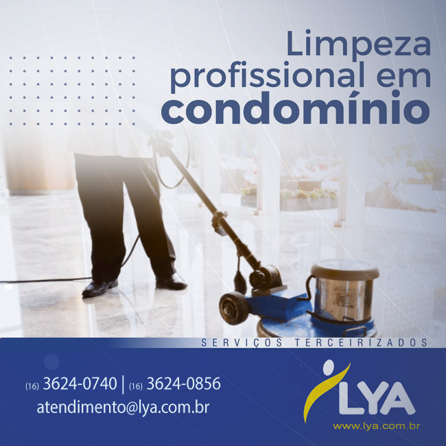 LIMPEZA PROFISSIONAL EM CONDOMÍNIO