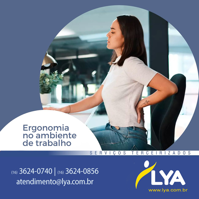 ERGONOMIA NO AMBIENTE DE TRABALHO