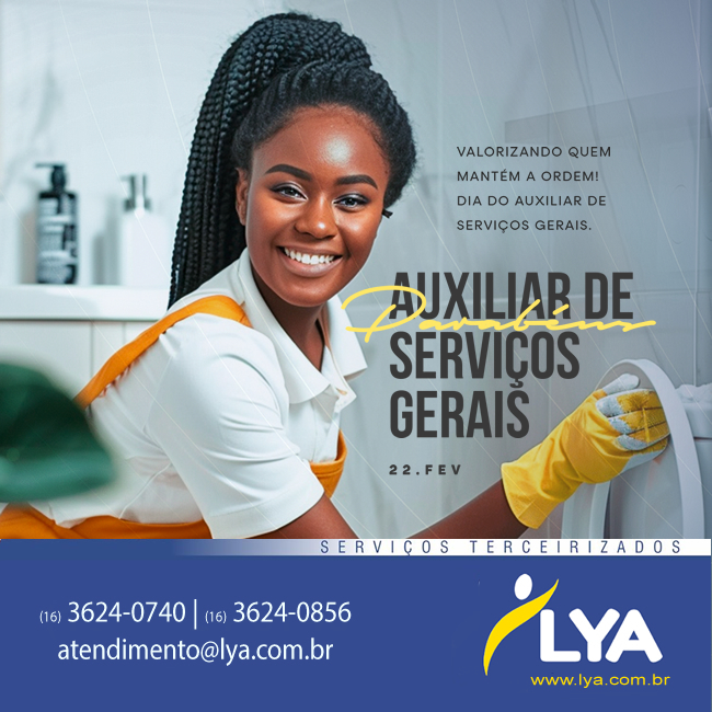 DIA DO AUXILIAR DE SERVIÇOS GERAIS