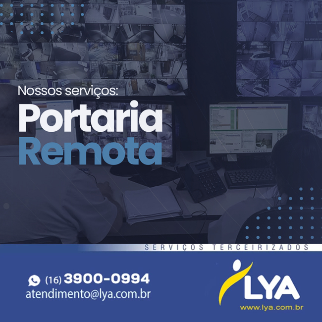 NOSSOS SERVIÇOS DE PORTARIA REMOTA