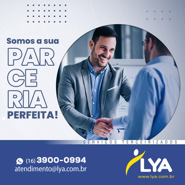 SOMOS A SUA PARCERIA PERFEITA!
