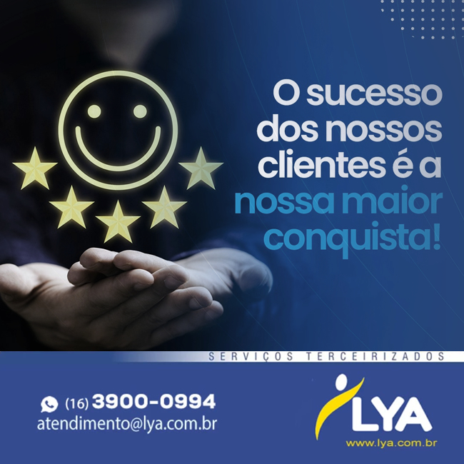 O SUCESSO DOS NOSSOS CLIENTES É A NOSSA MAIOR CONQUISTA!