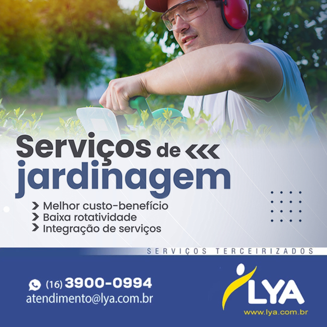 SERVIÇOS DE JARDINAGEM