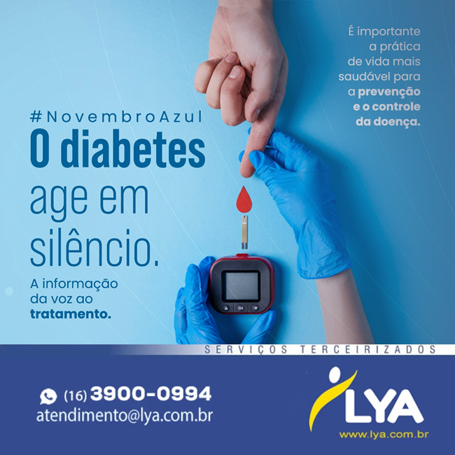 NOVEMBRO AZUL | COMBATE AO DIABETES