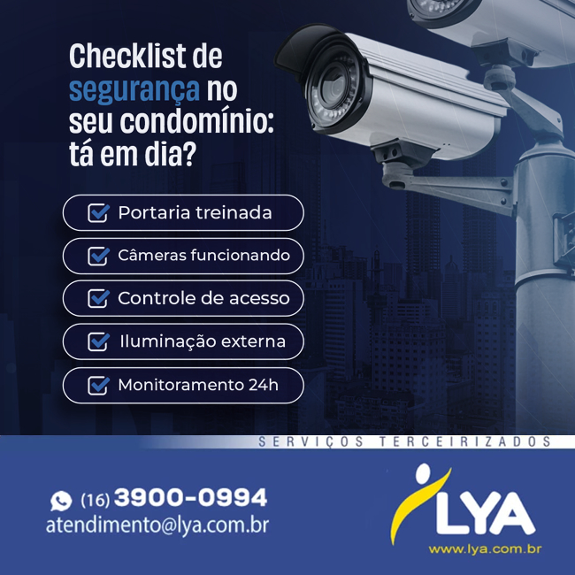 CHECKLIST DE SEGURANÇA NO SEU CONDOMÍNIO: TÁ EM DIA?