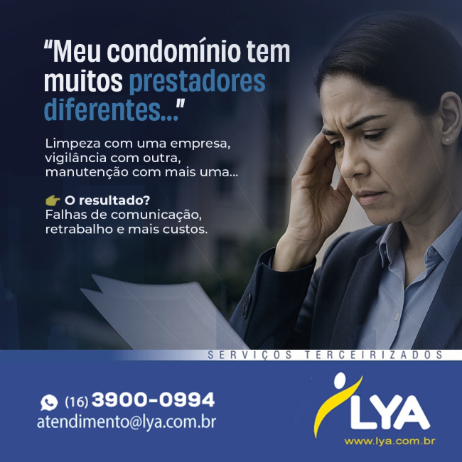 “MEU CONDOMÍNIO TEM MUITOS PRESTADORES DIFERENTES…”