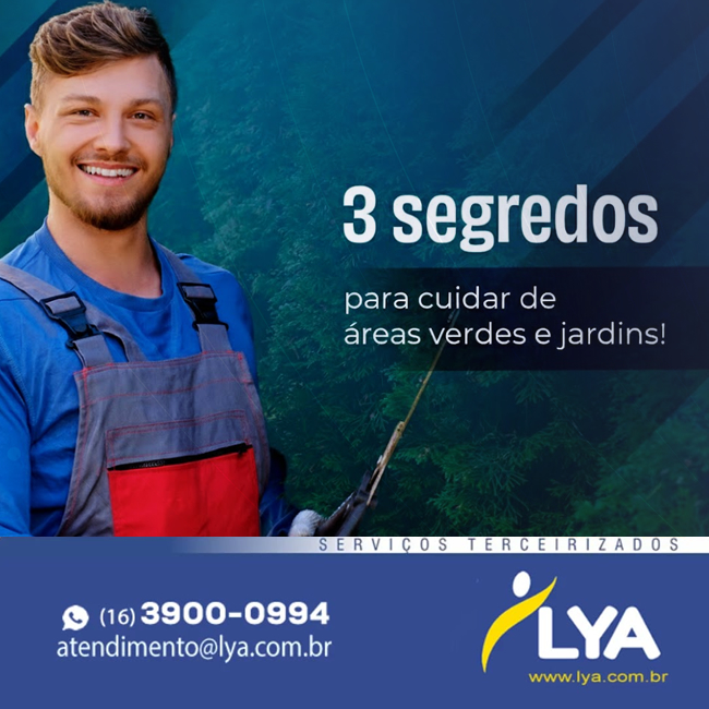 3 SEGREDOS PARA CUIDAR DE JARDINS